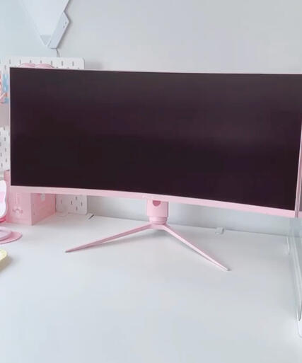 Pink Gaming Monitor